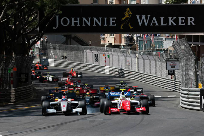 Jazeman Jaafar en Oliver Rowland World Series by Renault Monaco